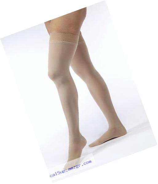 BSN Medical 115274 JOBST Opaque Compression Hose, Thigh High, 20-30 mmHG, Closed Toe, Small, Natural