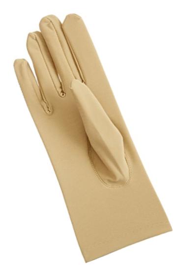 Rolyan Compression Glove, Right Handed Full Finger Glove, Size Large, Swelling and Edema Glove with Seams on Inside for Wearing Under Clothes, Gloves for Lymphedema, Arthritis, and Swelling