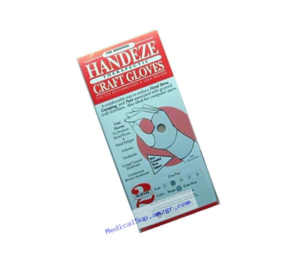 Handeze HDZHEG2-3 Beige Pair Glove, Size 3