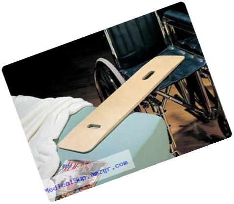 Sammons Preston Bariatric Transfer Board for Wheelchair Users, Wooden Slide Board with Handles, 35