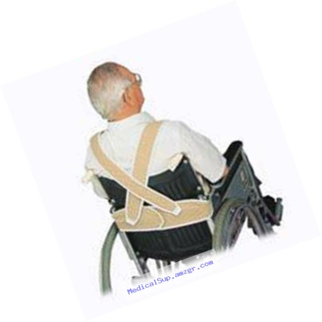 Posey 3656M Torso Support For Wheelchair, Medium