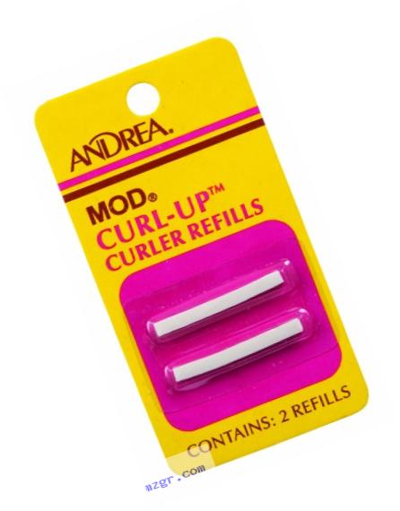 Andrea Mod Curl-up Curler Refills, 2-Count (Pack of 6)