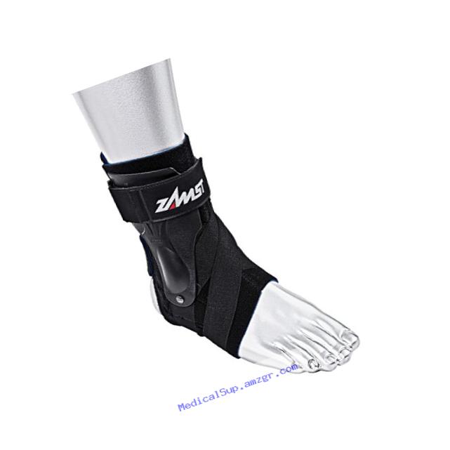 Zamst Ankle Brace Support Stabilizer: A2-DX Mens & Womens Sports Brace for Basketball, Soccer, Volleyball, Football & Baseball - Left Ankle, Medium