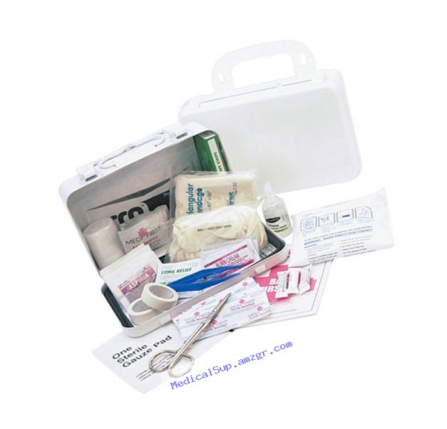 Medique 821M10P 10-Person Metal First Aid Kit