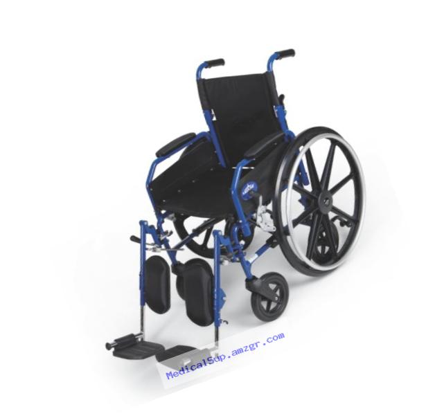 Medline Combination Transport Chair and Wheelchair, 18