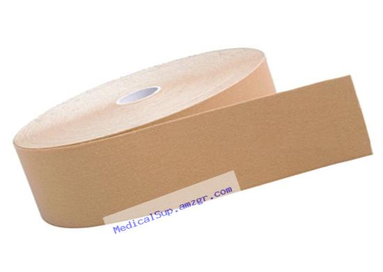 StrengthTape Uncut Roll Kinesiology Tape, Beige, 35m
