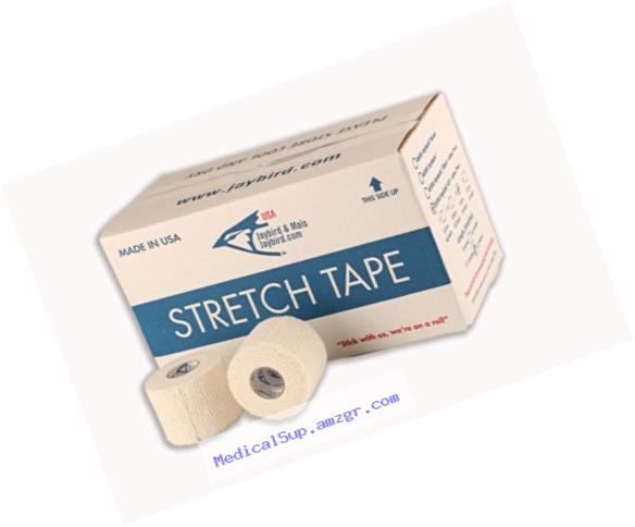 Jaybird & Mais LST Latex Free Light Weight Stretch Tape (24 Rolls), White