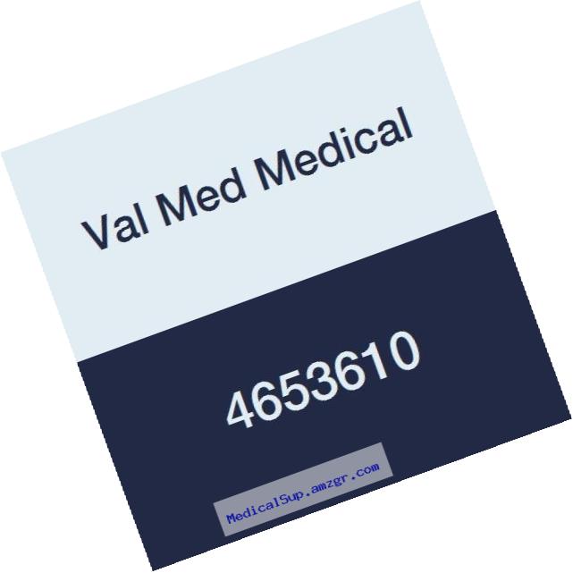 Val Med Medical 4653610 Back Support Belt, White, Shoulder Straps, 3X-Large (Pack of 12)