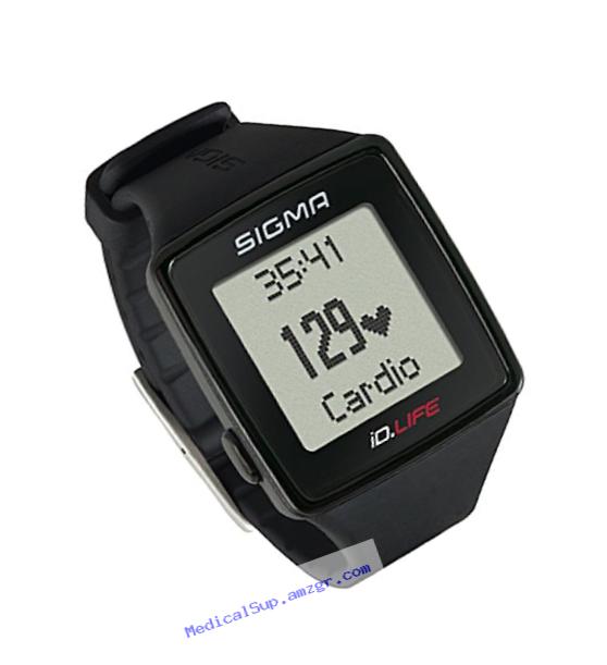 Sigma Sport ID.Life Heart Rate Monitor & Activity Tracker, Black