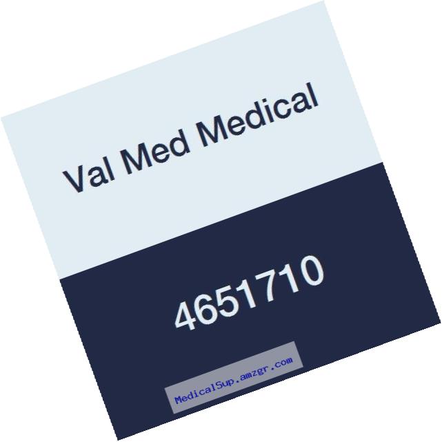 Val Med Medical 4651710 Back Support Belt, Black, Shoulder Straps, 4X-Large (Pack of 12)