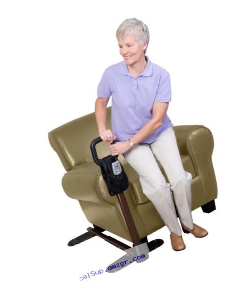 Stander CouchCane -  Ergonomic Safety Support Handle + Adjustable Living Room Standing Aid for Chair Couch & Lift Chair + Organizer Pouch