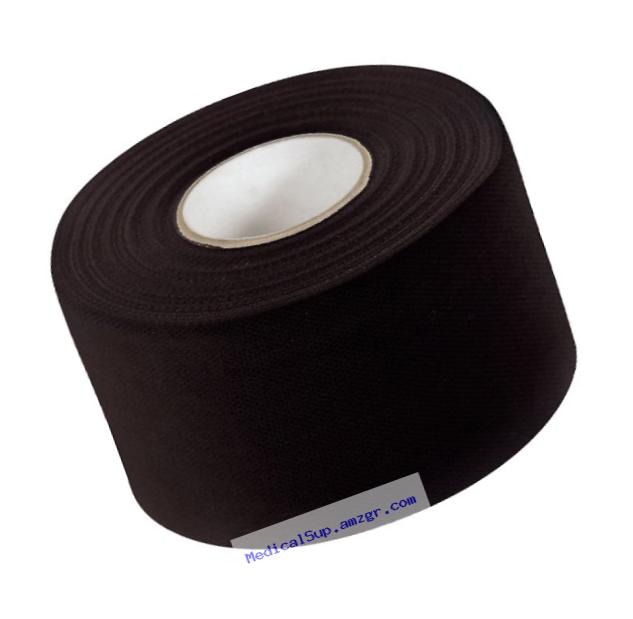 McDavid Zinc Oxide Two Pack 10-Yard Rolls Athletic Tape, Black