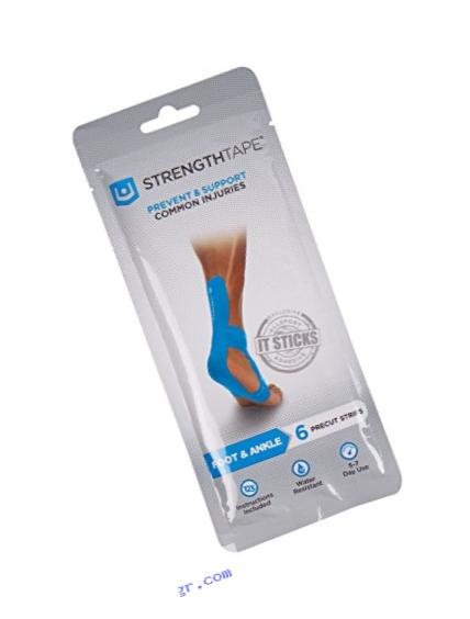 StrengthTape Foot & Ankle Kinesiology Taping Kit