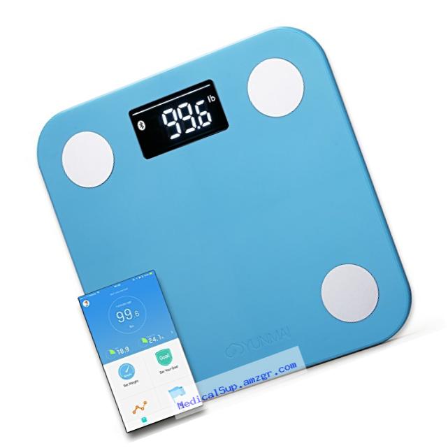 Yunmai Smart Scale - Body Fat Scale with new FREE APP & Body Composition Monitor with Extra Large Display