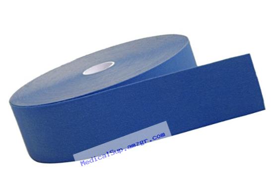 StrengthTape Kinesiology Tape Uncut Roll, Royal Blue, 35m