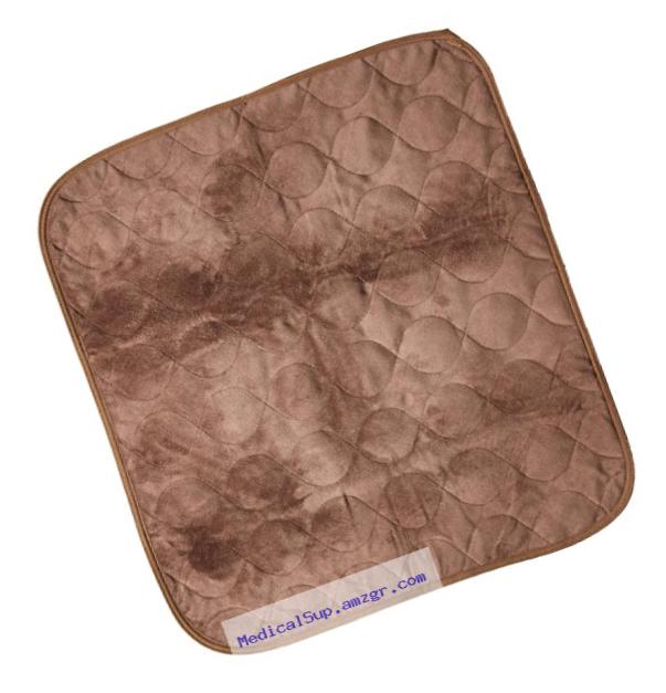 RMS CP-600BW Absorbent Washable Reusable Incontinence Chair Seat Protector Pad, Underpad, 3-Layer Innovative Design, 350 Washes Guarantee, 21