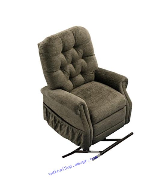 Medlift 2555-EM Encounter Two-Way Reclining Lift Chair, Mushroom